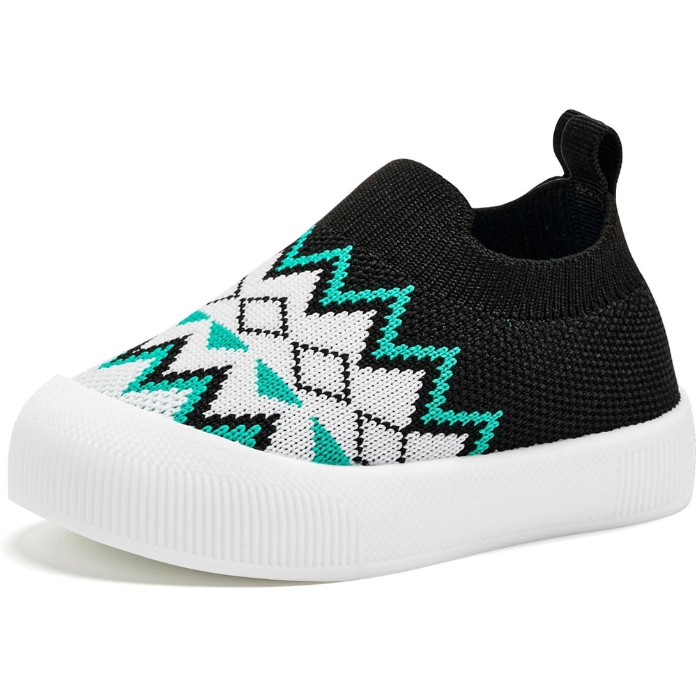 image:imageVIFUUR Baby Shoes Toddler Sneakers First Walking Shoes 036 MonthsL Greenstripes