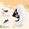 VIFUUR Baby Shoes Toddler Sneakers First Walking Shoes 0-36 Months(01 L Black Board)