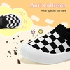 VIFUUR Baby Shoes Toddler Sneakers First Walking Shoes 0-36 Months(01 L Black Board)