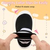 VIFUUR Baby Shoes Toddler Sneakers First Walking Shoes 0-36 Months(H Black 2stripes)