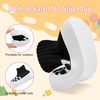 VIFUUR Baby Shoes Toddler Sneakers First Walking Shoes 0-36 Months(H Black Board)