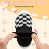 VIFUUR Baby Shoes Toddler Sneakers First Walking Shoes 0-36 Months(H Black Board)
