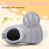 VIFUUR Baby Shoes Toddler Sneakers First Walking Shoes 0-36 Months(H Grey)