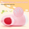 VIFUUR Baby Shoes Toddler Sneakers First Walking Shoes 0-36 Months(H Pink)
