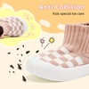 VIFUUR Baby Shoes Toddler Sneakers First Walking Shoes 0-36 Months(H Pink Board)