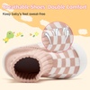 VIFUUR Baby Shoes Toddler Sneakers First Walking Shoes 0-36 Months(H Pink Board)