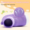 VIFUUR Baby Shoes Toddler Sneakers First Walking Shoes 0-36 Months(H Purple)