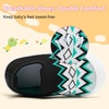 VIFUUR Baby Shoes Toddler Sneakers First Walking Shoes 0-36 Months(L Greenstripes)