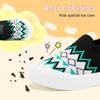 VIFUUR Baby Shoes Toddler Sneakers First Walking Shoes 0-36 Months(L Greenstripes)