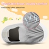 VIFUUR Baby Shoes Toddler Sneakers First Walking Shoes 0-36 Months(L Grey)
