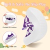 VIFUUR Baby Shoes Toddler Sneakers First Walking Shoes 0-36 Months(L Purple Board)