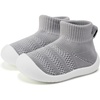 VIFUUR Baby Shoes Toddler Sneakers First Walking Shoes 0-36 Months(H Grey)