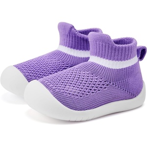 VIFUUR Baby Shoes Toddler Sneakers First Walking Shoes 0-36 Months(H Purple)